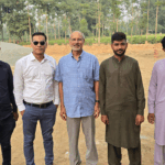 Surveying the land & Ground breaking ceremony